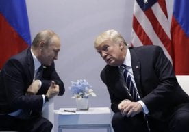 АҚШ президенти Доналд Трамп ва Россия президенти Владимир