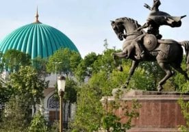 Тошкент шаҳри Юнусобод туманида ободонлаштириш ишлари олиб