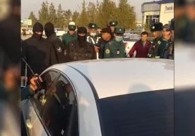 Фото: Видеодан кадр Чироқчи туманида Lacetti ҳайдовчиси