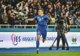 Uzbekistan national team striker Igor Sergeyev will