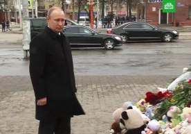 Россия президенти Владимир Путин Кемероводаги “Қишки олча”