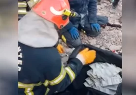 Туркиянинг Ғозиантеп шаҳридаги зилзила оқибатида қулаган