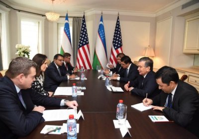 Ўзбекистон Республикаси Президенти америкалик ишбилармонлар билан учрашди фото