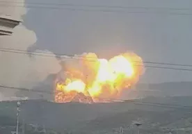 Хитойда ракета ерга қулаб тушди (видео) фото