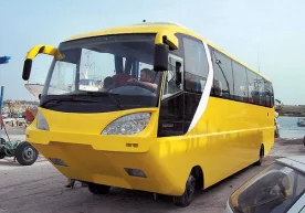 Ushbu avtobusning loyihasi ingliz muhandislari tomonidan