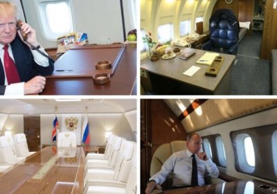 Британия нашри Путин ва Трампнинг самолётларини таққослади (фото) фото