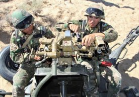 Nukus garnizonidagi harbiy qismlardan birining zenit