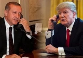 US President Donald Trump and Turkish President Recep