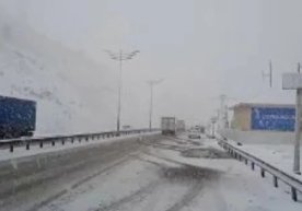 Перевал ҳудудида кеча кечқурундан бери ёғган кучли қор