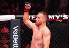 UFC 313 турнири. Жастин Гэтжи ва Рафаэль Физиев жанги бутун аренани оёққа турғазди фото