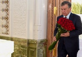 Shavkat Mirziyoyev Samarqand shahriga tashrif buyurdi фото