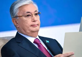 Қозоғистон президенти Қосим-Жўмарт Тўқаев Америка раҳбари