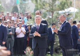 Шавкат Мирзиёев шу куннинг ўзида Самарқанд шаҳрида
