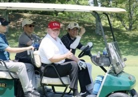 АҚШ президенти Дональд Трамп расмий ташриф билан Японияда