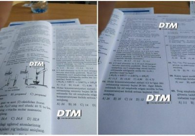 DTM: Internetda surati tarqalgan testlar bo‘yicha abituriyentlarga chora ko‘rilgan фото