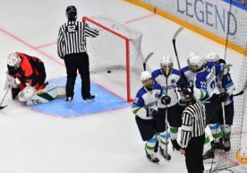 Xokkey bo‘yicha O‘zbekiston terma jamoasi "U-18 Osiyo-Okeaniya chempionati" g‘olibi bo‘ldi фото