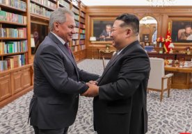 Шимолий Корея раҳбари Ким Чен Ин Пхенянда Россия