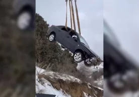 Кадр: Telegram Ижтимоий тармоқларда “Амирсой”да Gentra