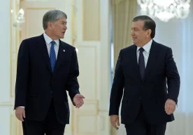 Ўзбекистон ва Қирғизистон президентлари ўртасидаги дўстона