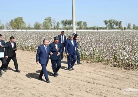 Президент Шавкат Мирзиёев қишлоқ хўжалигидаги ишлар