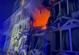 Кечаси Россия томонидан Киев ва унинг атрофидаги