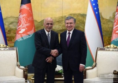 Shavkat Mirziyoyev Afg‘oniston prezidenti bilan muzokara o‘tkazdi фото