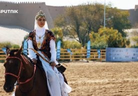 Хивадаги этноспорт фестивалининг энг ёрқин лаҳзалари (видео) фото