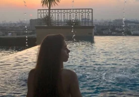 Foto: Instagram / Valeriya Ovcharuk Tehron yaqinidagi