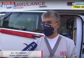 Тошкент шаҳар тез тиббий ёрдам станцияси шифокори Нуриддин