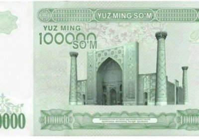 Марказий банк янги 100 минглик банкнота доллар ўрнини босишини билдирди фото
