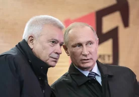Путин ва Лукойл асосчиси Вагит Алекперов Forbes