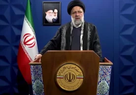 Фото: IRNA Эрон президенти Иброҳим Раисий Исроил билан