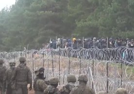 Польша Беларусни чегарани бузиб ўтишга уринишда айблади (видео) фото