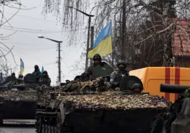 Buchadagi ukrainalik harbiylar Foto: Reuters Kiyev