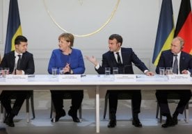 Putin va Zelenskiy Parijda uchrashdi: nimalarga kelishildi va qanday masalalar bo‘yicha kelishuvga erishilmadi фото