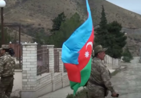 Алиев Қорабоғнинг назорат қилинадиган қисмида вақтинчалик маъмурият тузди фото