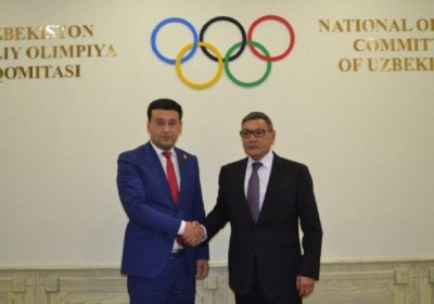 AIBA prezidenti G‘ofur Rahimov Milliy olimpiya qo‘mitasiga tashrif buyurdi фото