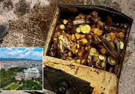 Фото: NF/newsX Австрияда сув қувури устаси 30 килограмм