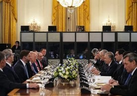 АҚШ президенти Доналд Трамп Оқ уйда ўтказилган C5+1