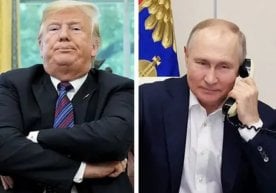АҚШ президенти Доналд Трамп Россия раҳбари Владимир Путин