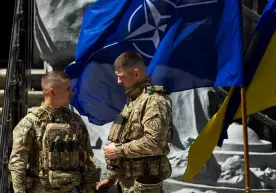 Украина НАТОга аъзолик ўрнига ҳарбий ёрдам миссиясига эга бўлади фото