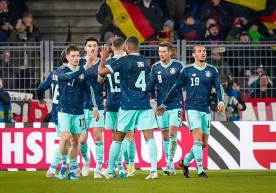 Preparing for the World Cup, the Germany national team