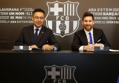 Messi «Barselona» bilan shartnomani uzaytirdi фото