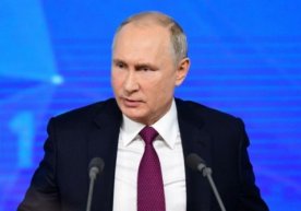 Россия президенти Владимир Путин анъанавий катта матбуот