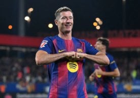 «Барселона» ҳужумчиси Роберт Левандовски Испания