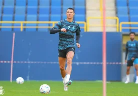 Криштиану Роналду яна “Ан Наср”нинг машғулотлар майдонида