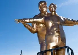 АҚШ пойтахти Вашингтонда ноодатий санъат инсталлятсияси