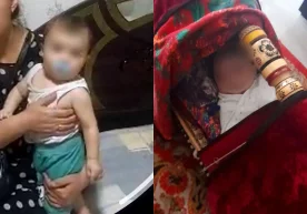 Фото: Болалар омбудсмани Тошкентда аёл икки ёш боласини