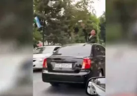 Фарғона вилояти Қўқон шаҳрида йўлда танасини автомобиль