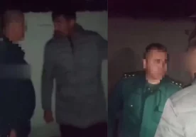 Foto: Videodan skrinshot Internetda ichki ishlar xodimi